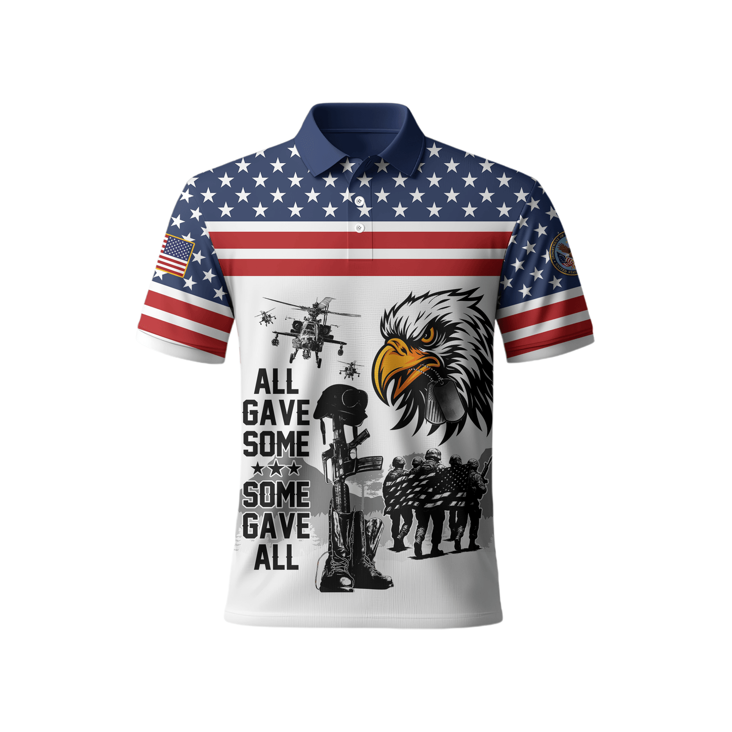 U.S. Veteran Hoodie – Eagle Design, Patriotic American Flag Zip Up VET31103