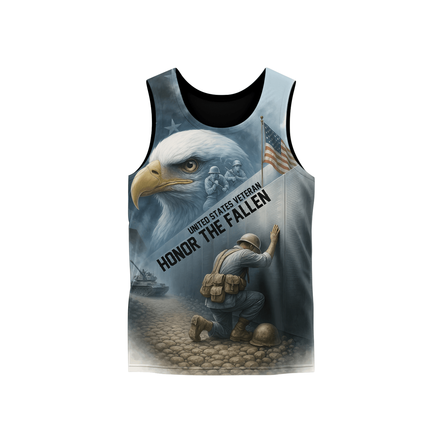 U.S. Veteran Hoodie – Honor the Fallen, American Eagle Memorial Zip Up, Soldier Tribute Sweatshirt for Men