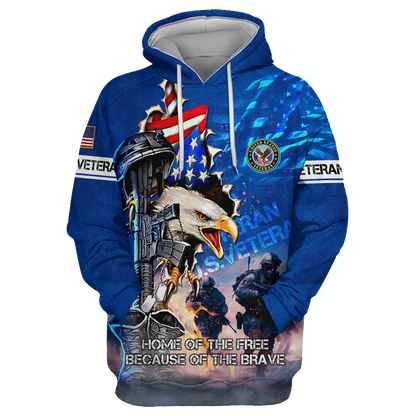 Veteran - Freedom veteran all over prints hawaiian shirt, zip hoodie 2025 , gifts for veterans, easychoo.com