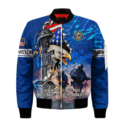 Veteran - Freedom veteran all over prints hawaiian shirt, zip hoodie 2025 , gifts for veterans, easychoo.com