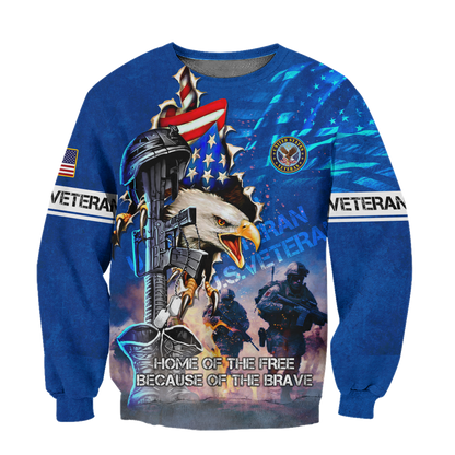 Veteran - Freedom veteran all over prints hawaiian shirt, zip hoodie 2025 , gifts for veterans, easychoo.com