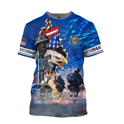 Veteran - Freedom veteran all over prints hawaiian shirt, zip hoodie 2025 , gifts for veterans, easychoo.com