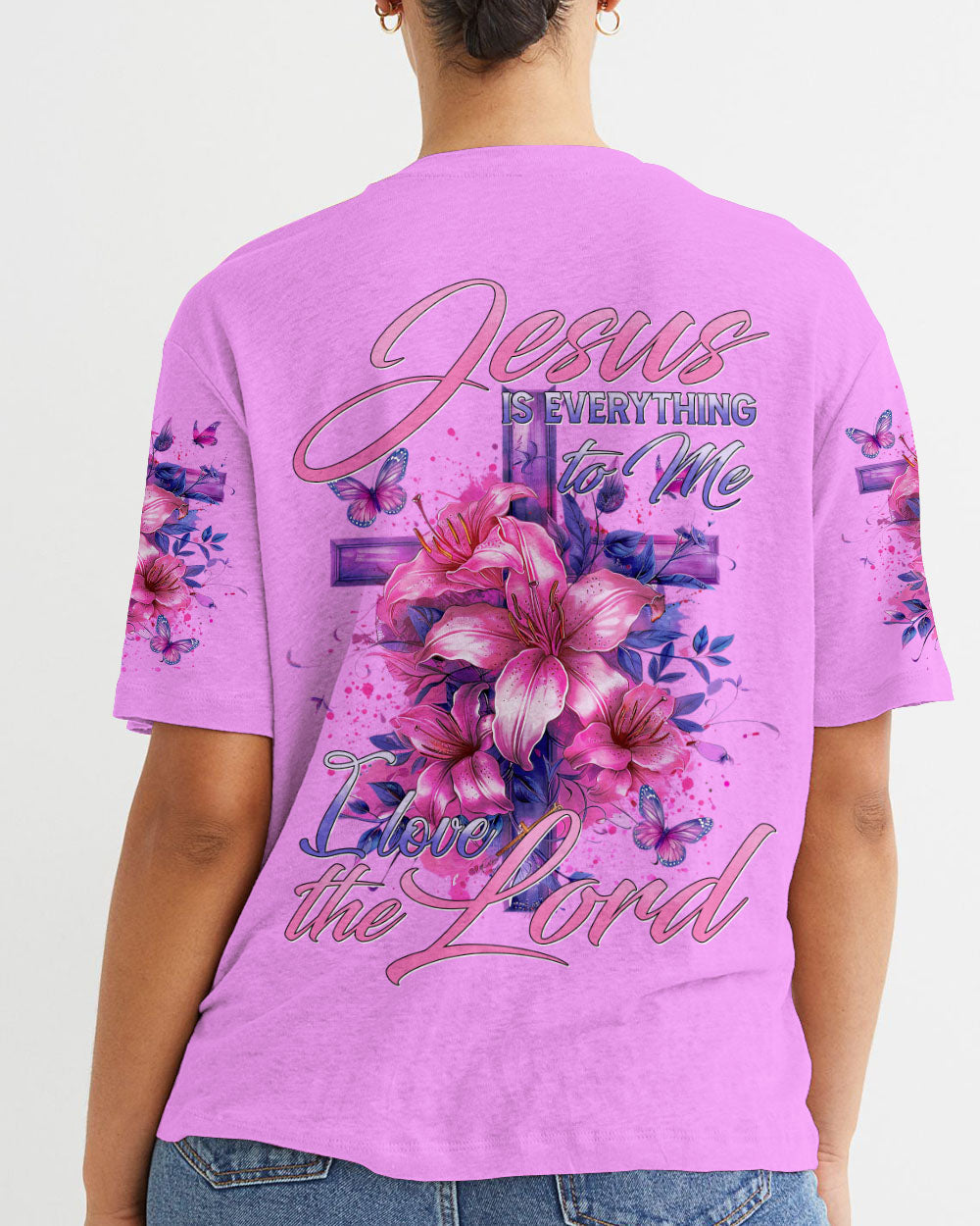 Jesus Is Everything To Me Women's All Over Print Shirt - Tyhi0504243, easychoo.com