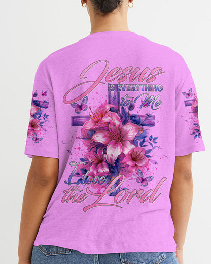 Jesus Is Everything To Me Women's All Over Print Shirt - Tyhi0504243, easychoo.com