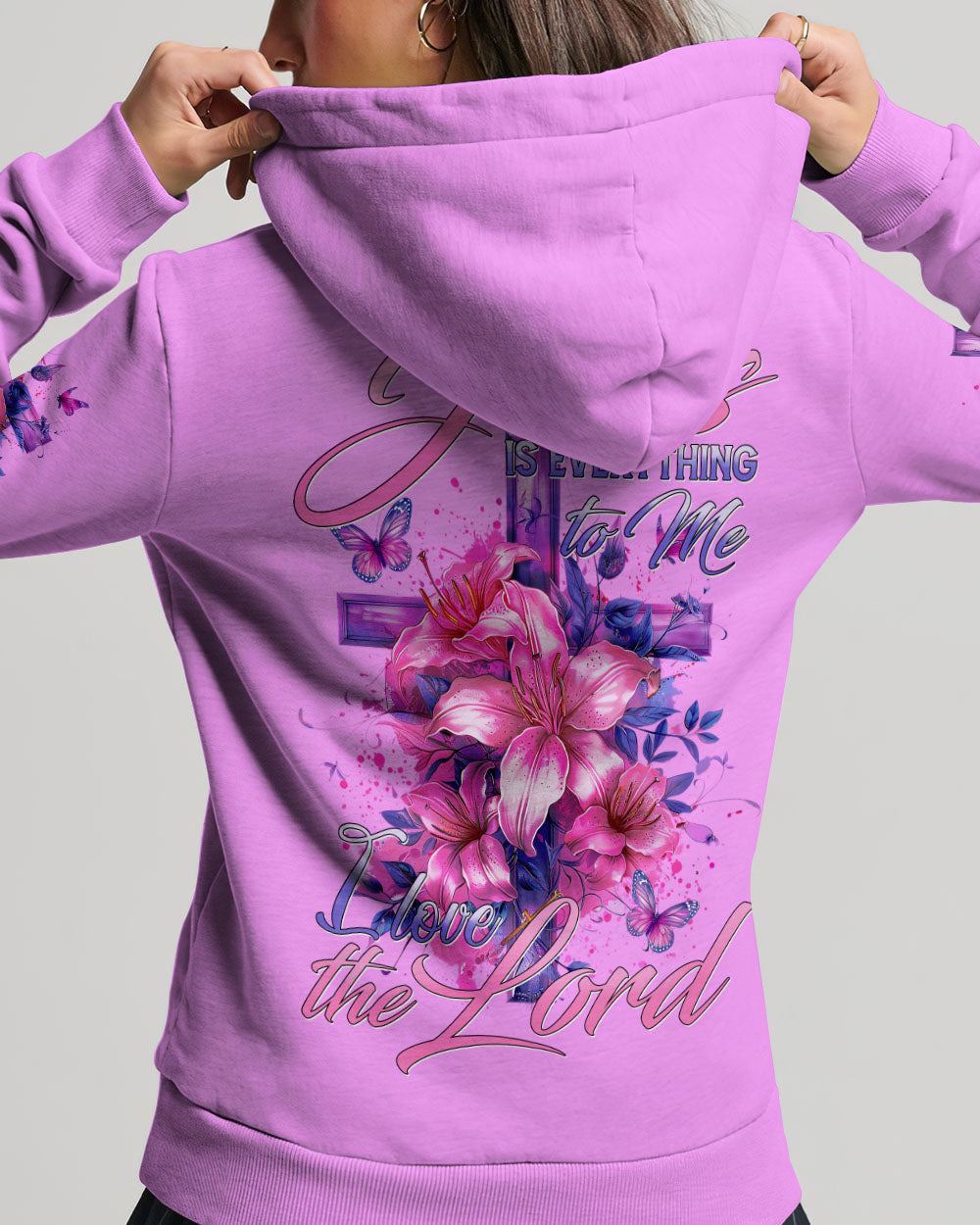 Jesus Is Everything To Me Women's All Over Print Shirt - Tyhi0504243, easychoo.com