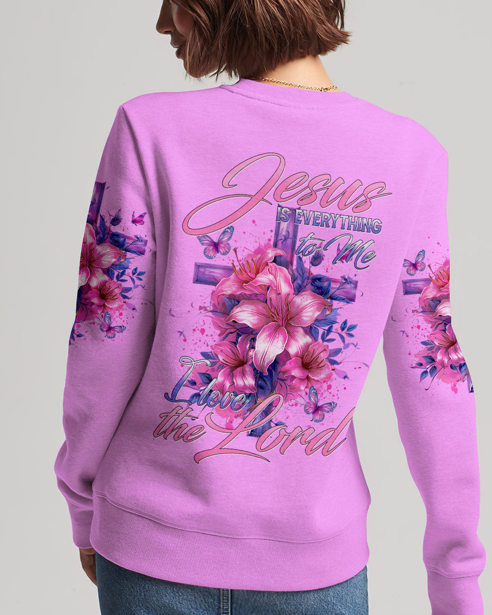 Jesus Is Everything To Me Women's All Over Print Shirt - Tyhi0504243, easychoo.com