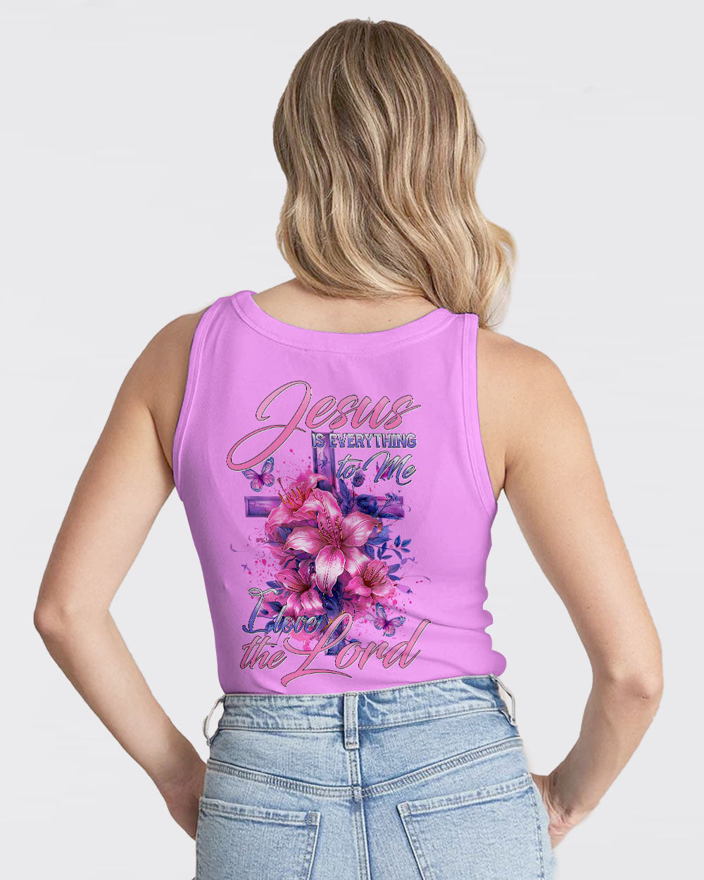 Jesus Is Everything To Me Women's All Over Print Shirt - Tyhi0504243, easychoo.com