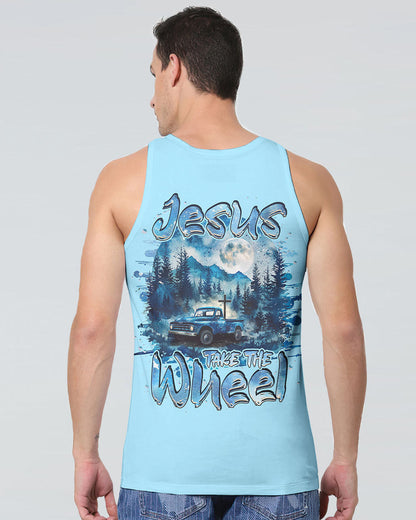 Jesus Take The Wheel Men's All Over Print Shirt - Tlnz2003244, easychoo.com