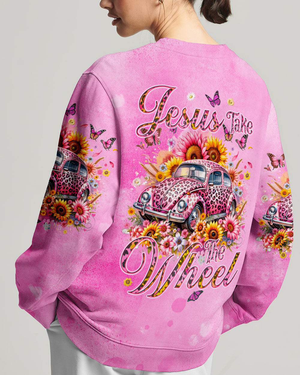 Jesus Take The Wheel Women's All Over Print Shirt - Tyqy2902245, easychoo.com