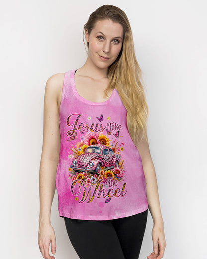 Jesus Take The Wheel Women's All Over Print Shirt - Tyqy2902245, easychoo.com