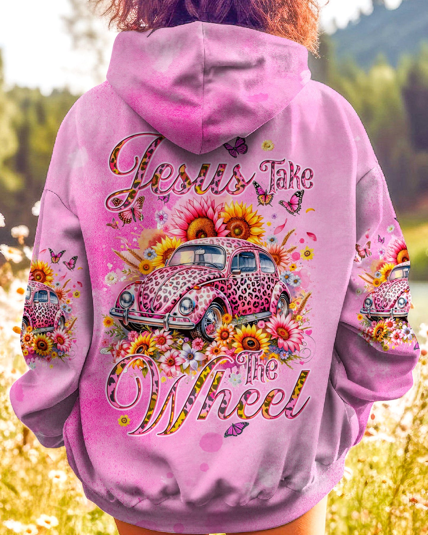 Jesus Take The Wheel Women's All Over Print Shirt - Tyqy2902245, easychoo.com