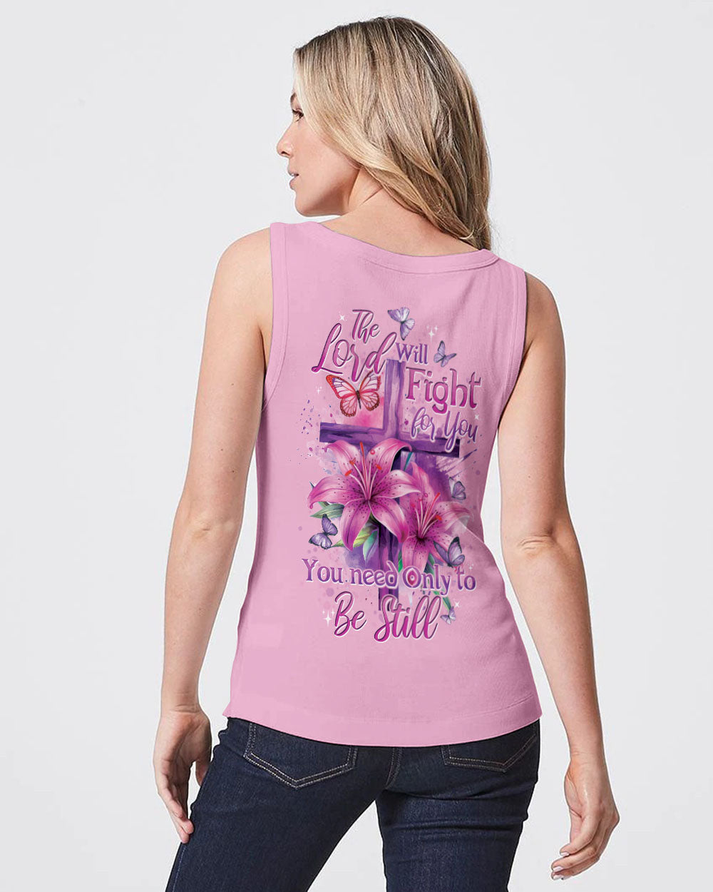 The Lord Will Fight For You Women's All Over Print Shirt - Tytd1103244, easychoo.com