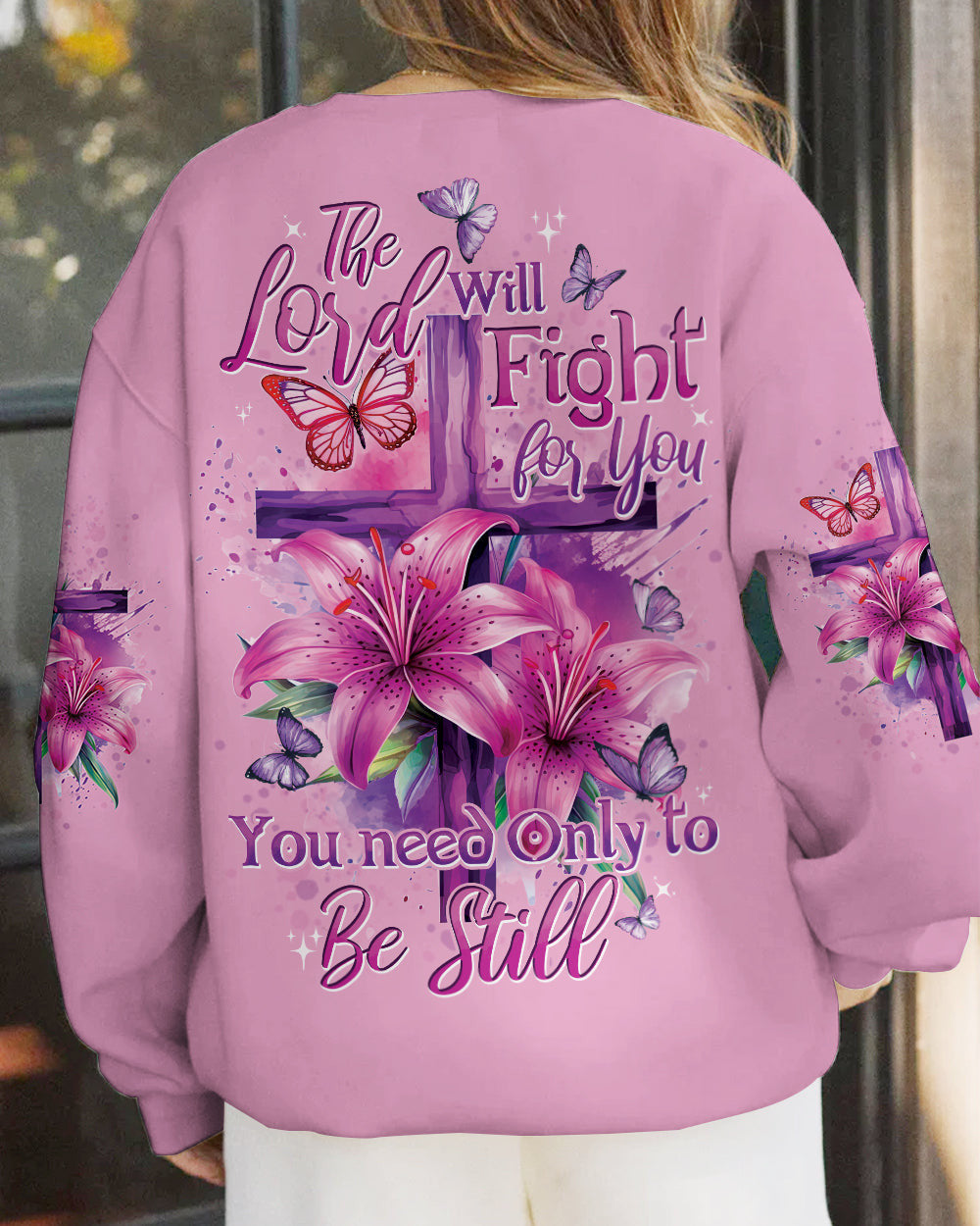 The Lord Will Fight For You Women's All Over Print Shirt - Tytd1103244, easychoo.com