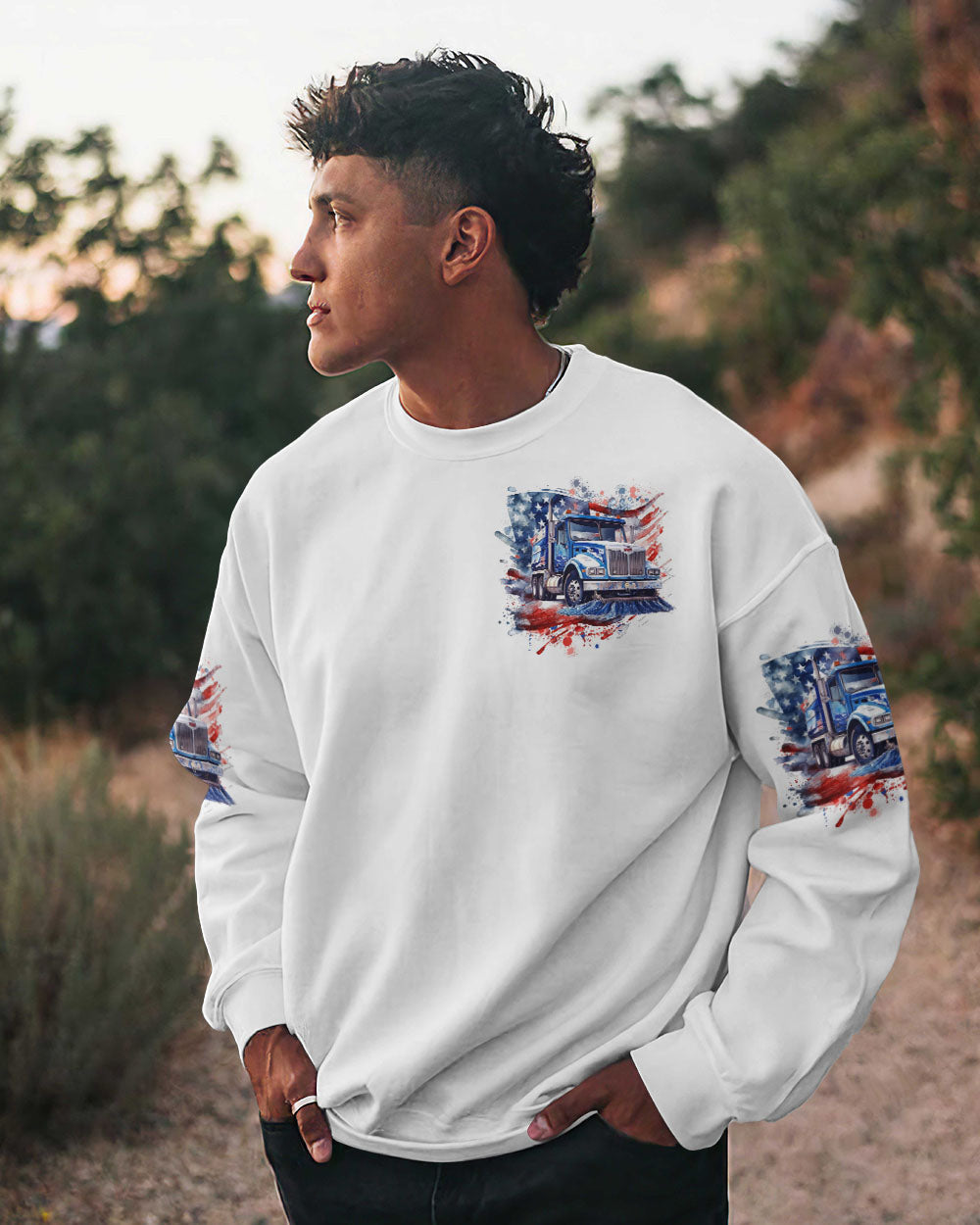 Jesus Take The Wheel Sweeper Truck Men's All Over Print Shirt - Tytd0104241, easychoo.com