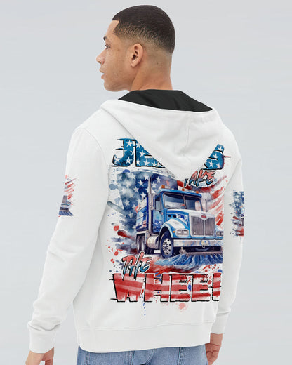 Jesus Take The Wheel Sweeper Truck Men's All Over Print Shirt - Tytd0104241, easychoo.com