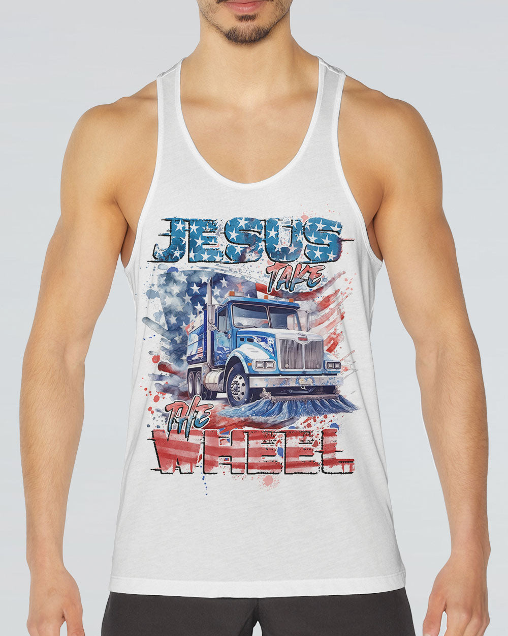 Jesus Take The Wheel Sweeper Truck Men's All Over Print Shirt - Tytd0104241, easychoo.com