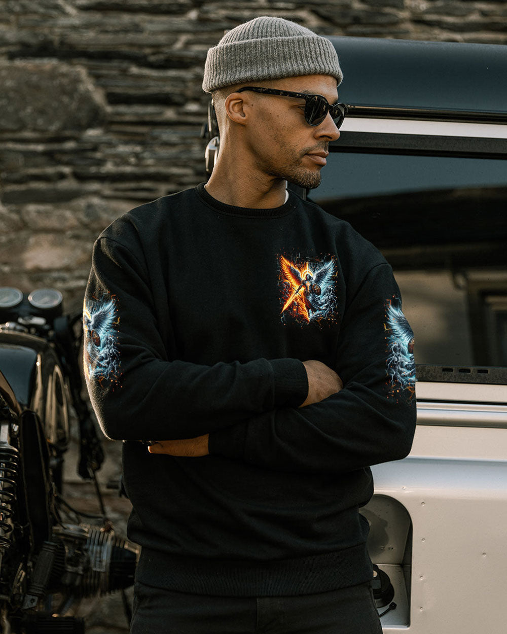 God Is My Strength Men's All Over Print Shirt - Yhln0403242, easychoo.com