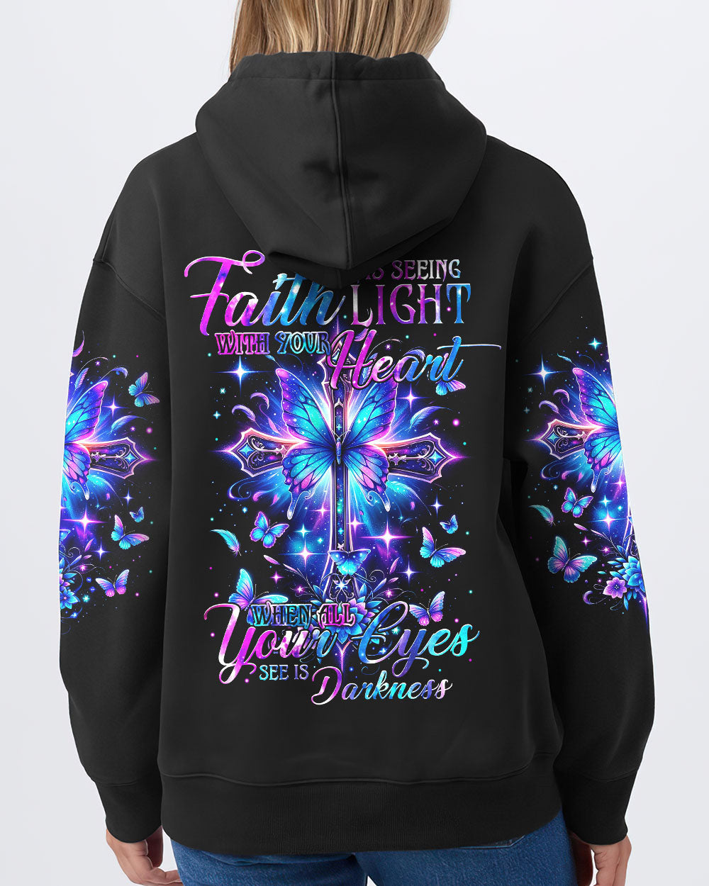 Faith Is Seeing Light Women's All Over Print Shirt - Tytm0103243, easychoo.com