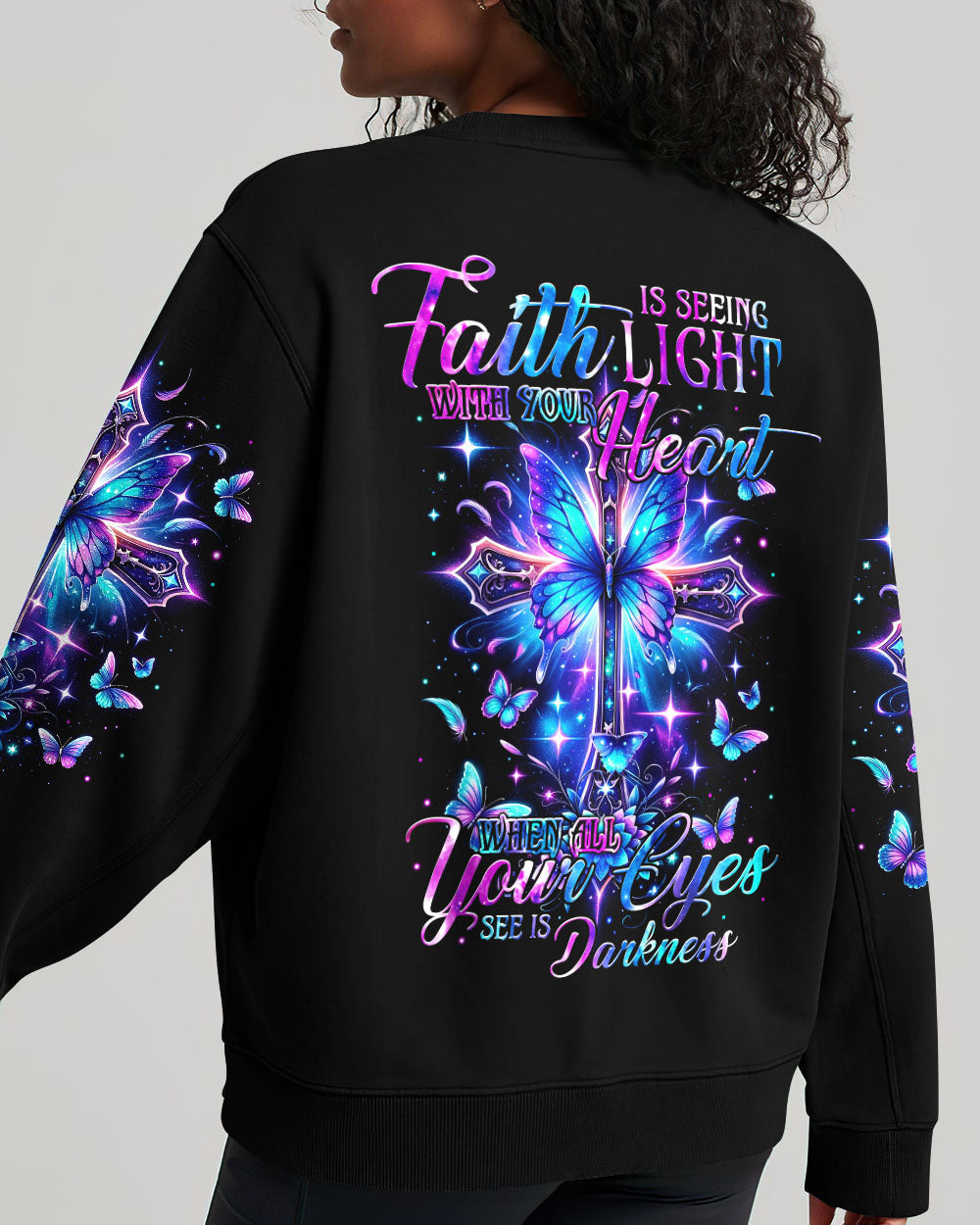 Faith Is Seeing Light Women's All Over Print Shirt - Tytm0103243, easychoo.com
