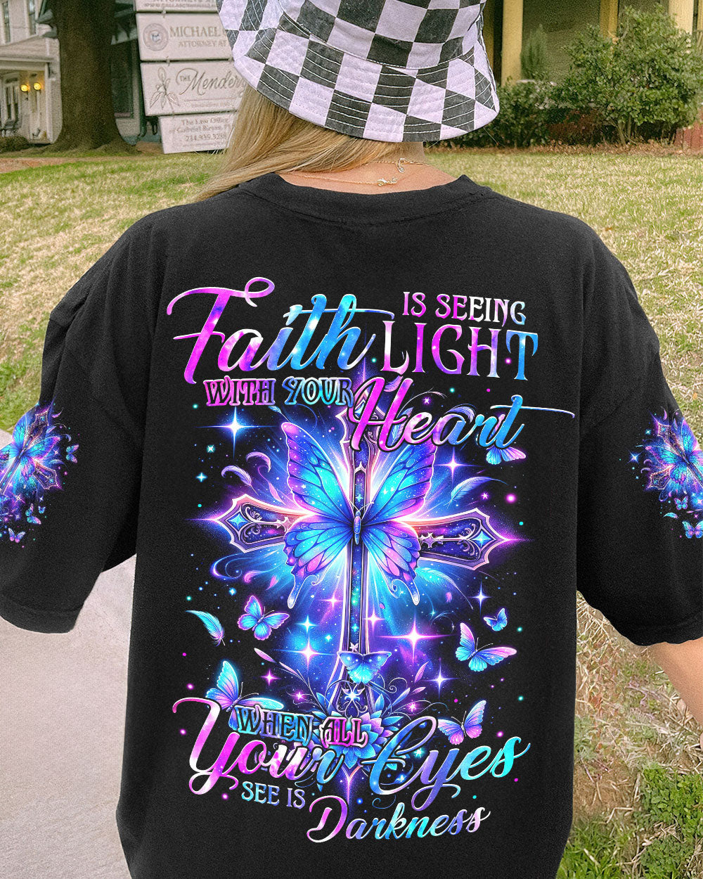 Faith Is Seeing Light Women's All Over Print Shirt - Tytm0103243, easychoo.com