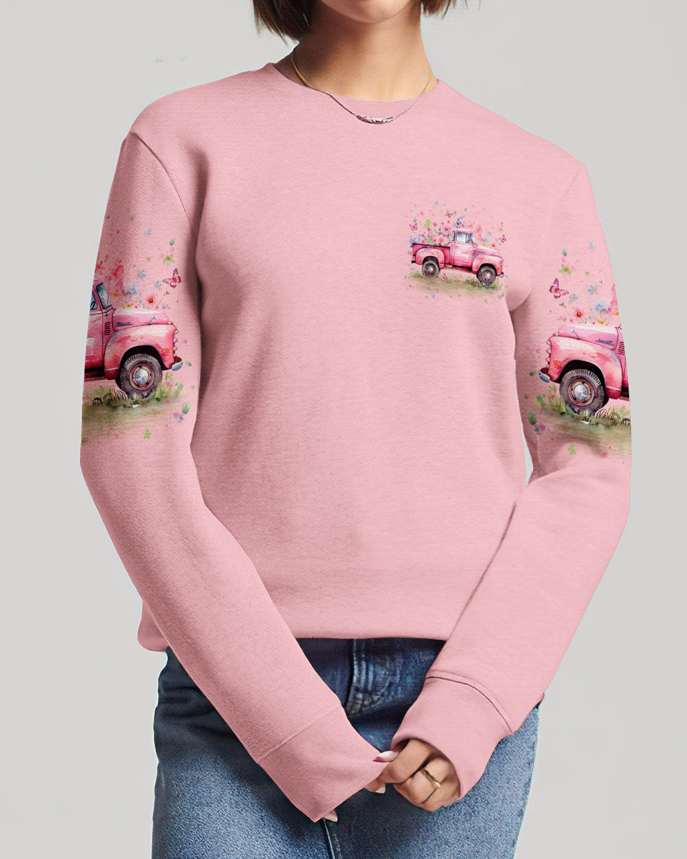 Jesus Take The Wheel Women's All Over Print Shirt - Yhln0203241, easychoo.com