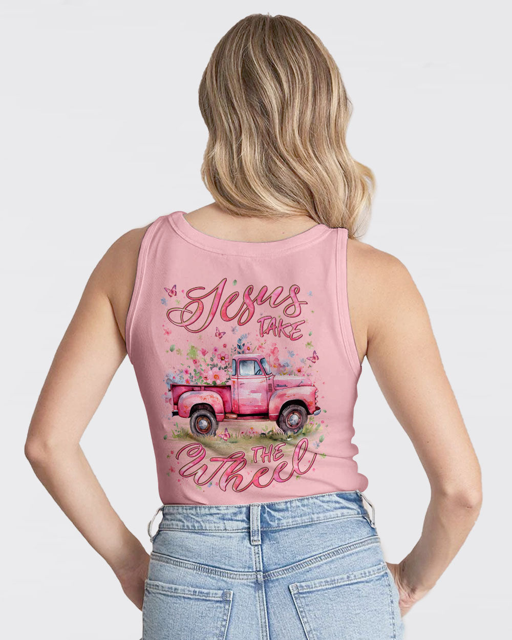 Jesus Take The Wheel Women's All Over Print Shirt - Yhln0203241, easychoo.com