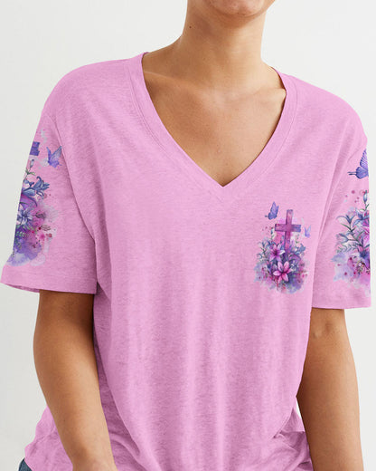 Turn Your Burden Into Blessings Women's All Over Print Shirt - Tyhi1403243, easychoo.com