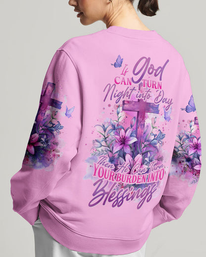 Turn Your Burden Into Blessings Women's All Over Print Shirt - Tyhi1403243, easychoo.com