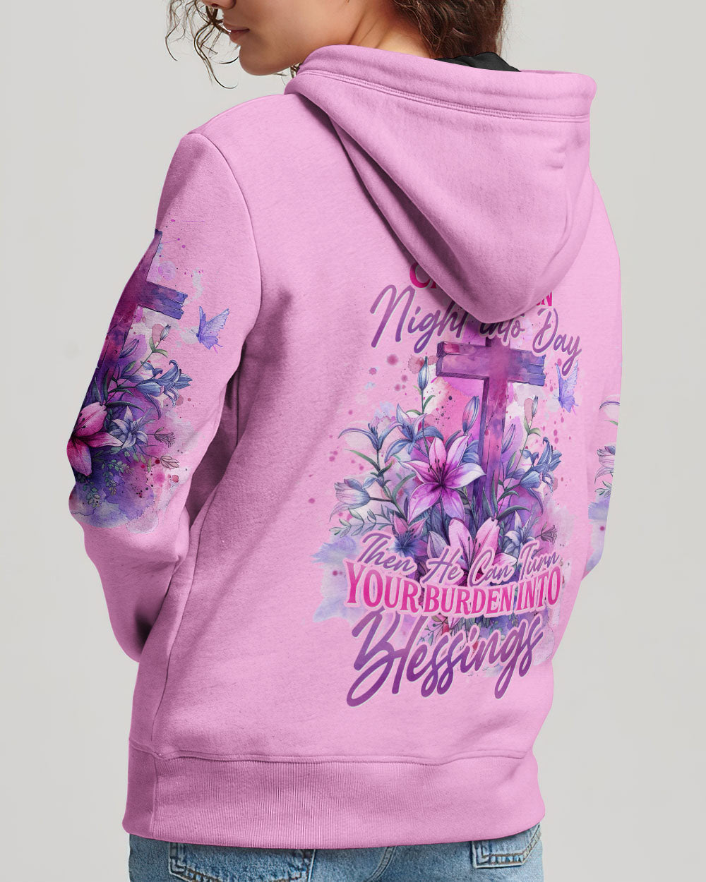 Turn Your Burden Into Blessings Women's All Over Print Shirt - Tyhi1403243, easychoo.com