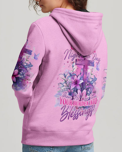 Turn Your Burden Into Blessings Women's All Over Print Shirt - Tyhi1403243, easychoo.com