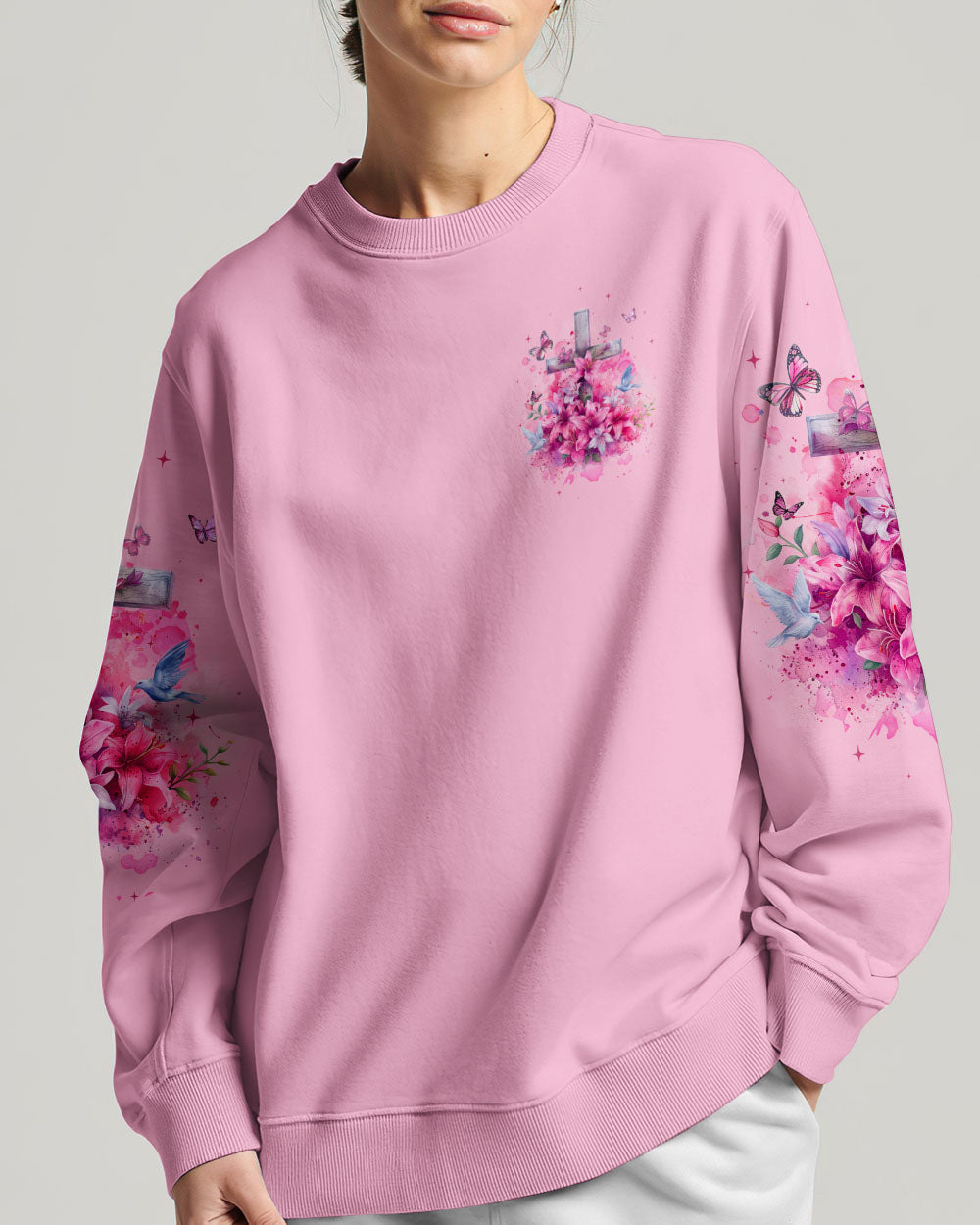 God Answers Prayer Women's All Over Print Shirt - Tyqy0803244, easychoo.com