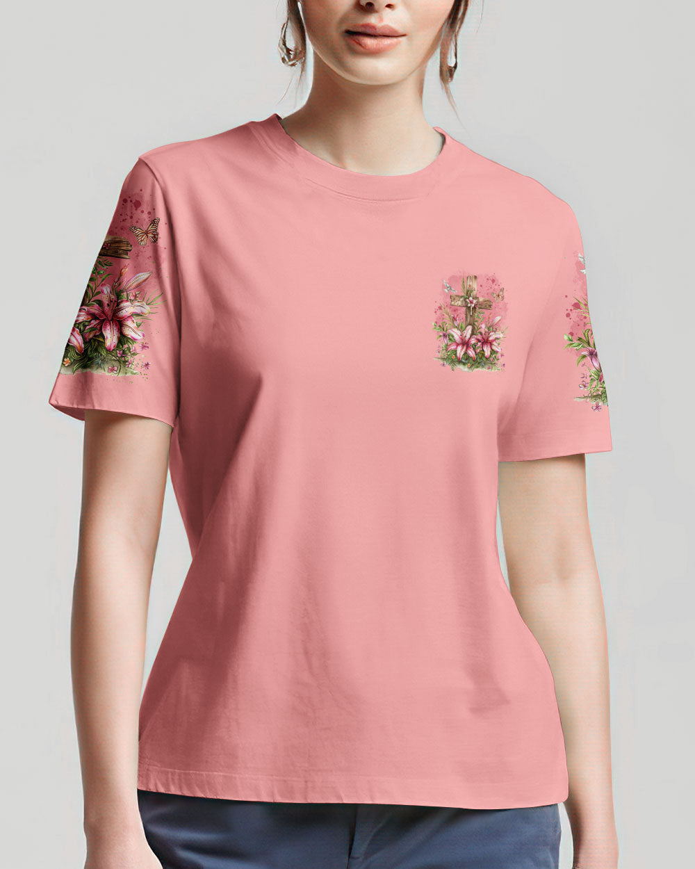 Pray Hardest When It's Hardest To Pray Women's All Over Print Shirt - Tyhi2603243, easychoo.com