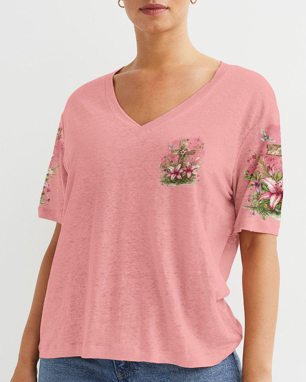 Pray Hardest When It's Hardest To Pray Women's All Over Print Shirt - Tyhi2603243, easychoo.com