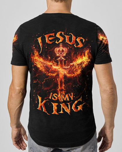 Jesus Is My King Men's All Over Print Shirt - Yhln2903243, easychoo.com