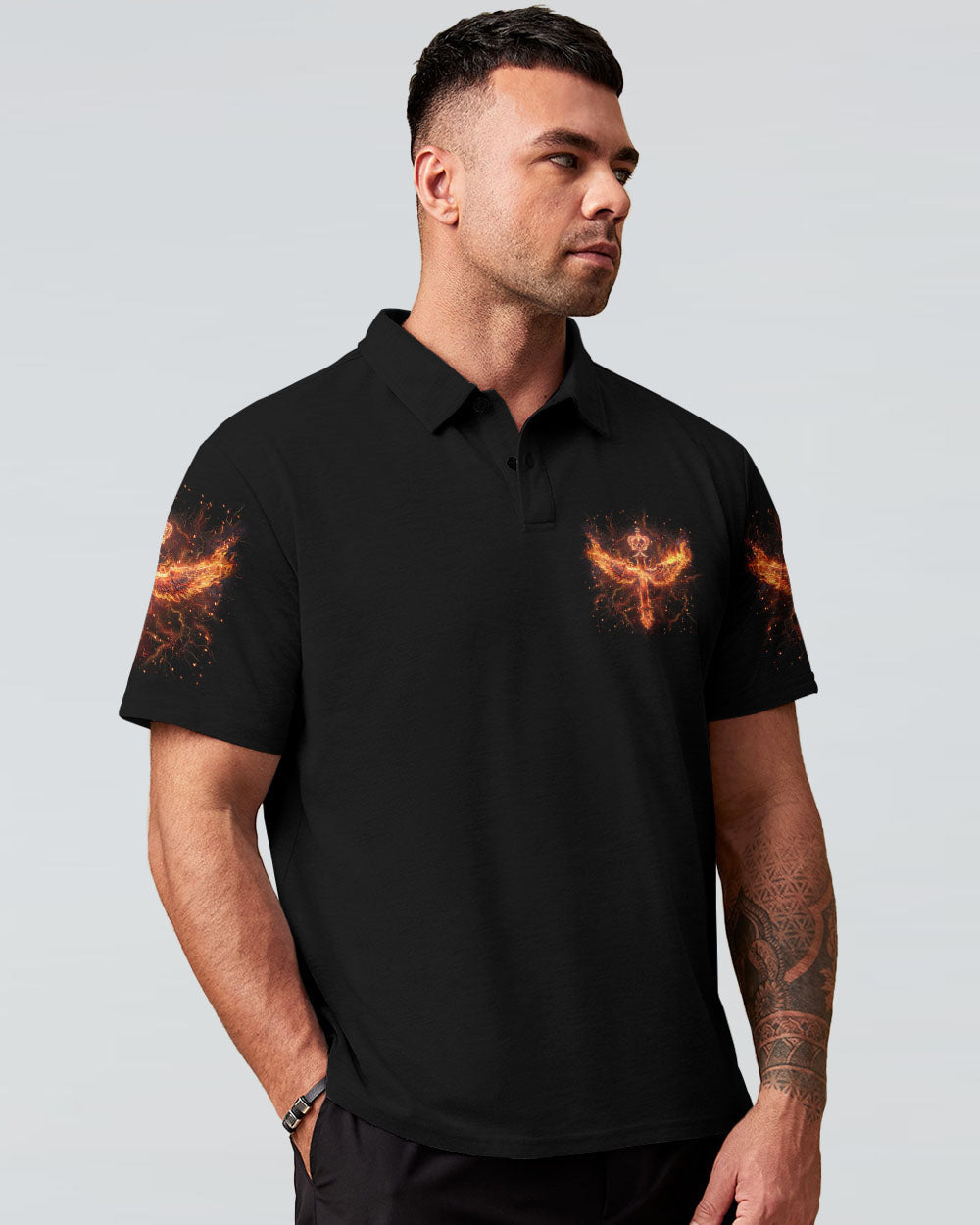 Jesus Is My King Men's All Over Print Shirt - Yhln2903243, easychoo.com