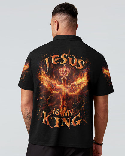 Jesus Is My King Men's All Over Print Shirt - Yhln2903243, easychoo.com