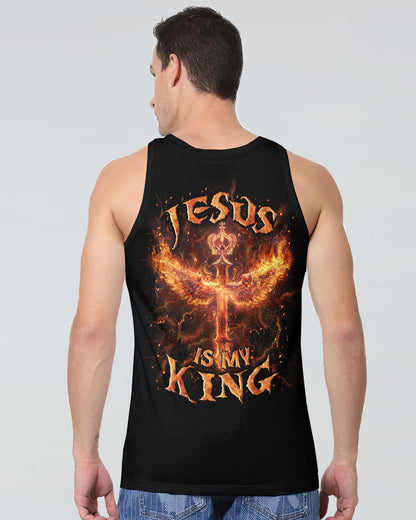 Jesus Is My King Men's All Over Print Shirt - Yhln2903243, easychoo.com