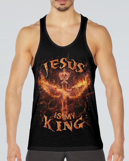 Jesus Is My King Men's All Over Print Shirt - Yhln2903243, easychoo.com