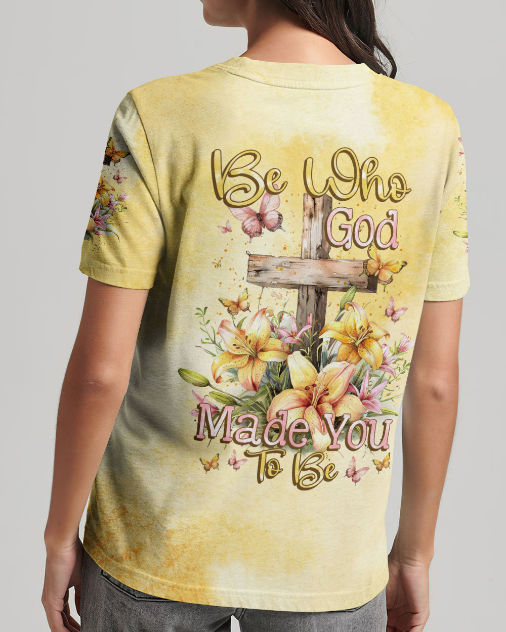 Be Who God Made You To Be Women's All Over Print Shirt - Tytm2503241, easychoo.com