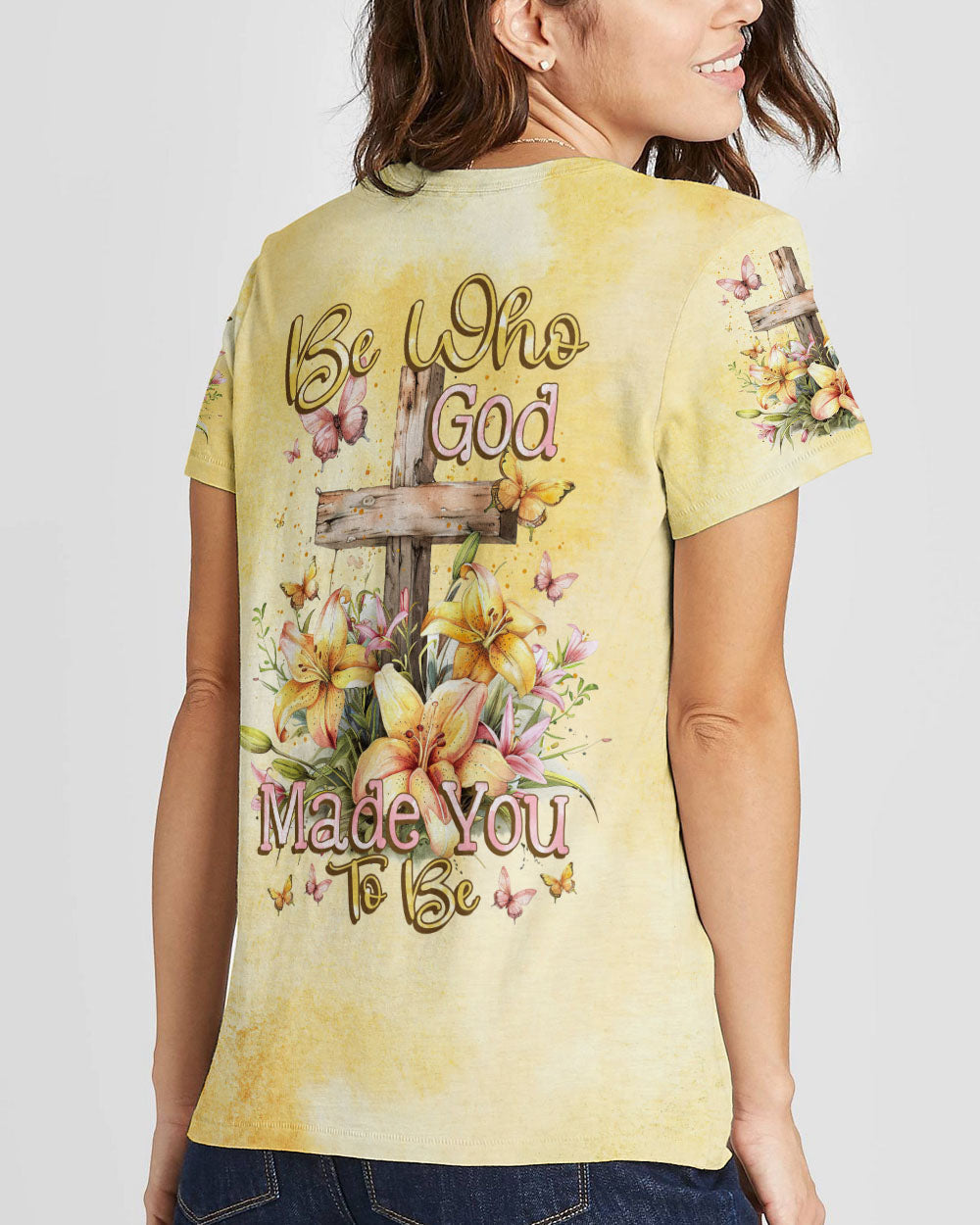Be Who God Made You To Be Women's All Over Print Shirt - Tytm2503241, easychoo.com