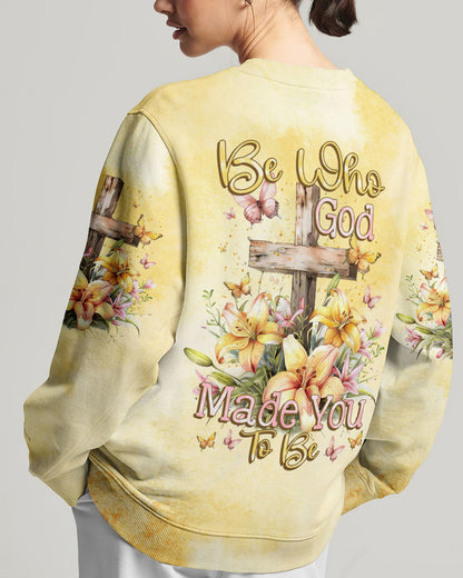 Be Who God Made You To Be Women's All Over Print Shirt - Tytm2503241, easychoo.com