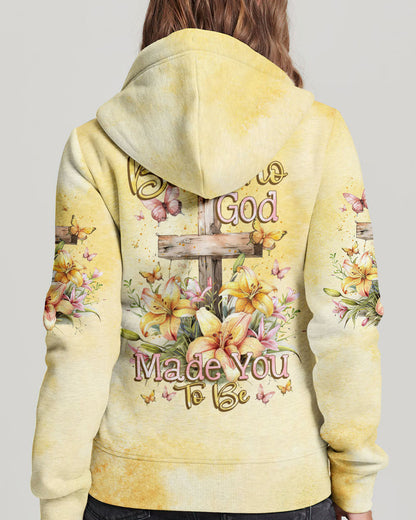 Be Who God Made You To Be Women's All Over Print Shirt - Tytm2503241, easychoo.com