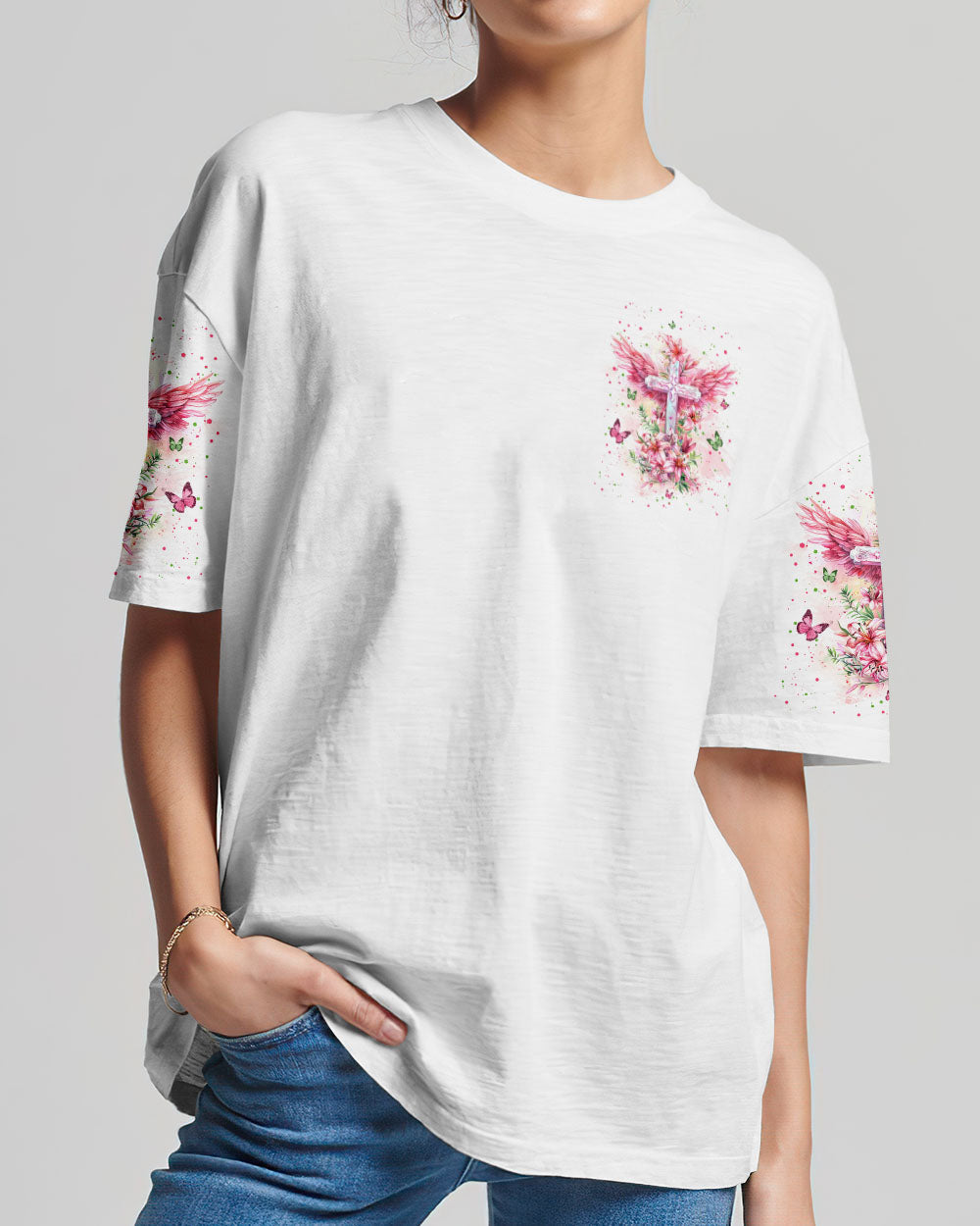 I Believe In God Women's All Over Print Shirt - Yhln1203241, easychoo.com