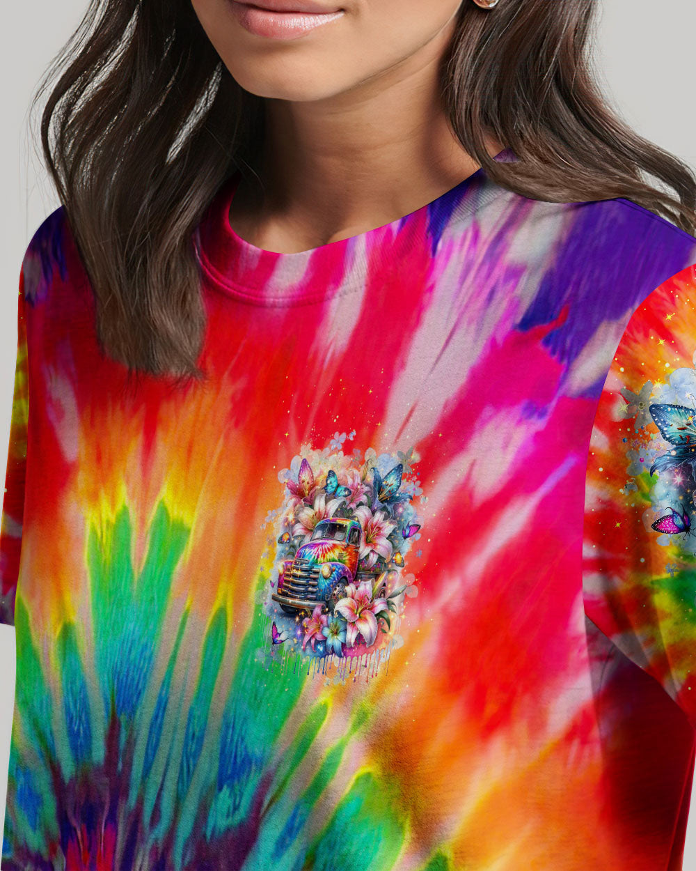 Jesus Take The Wheel Lilies Women's All Over Print Shirt - Tlnt2602242, easychoo.com