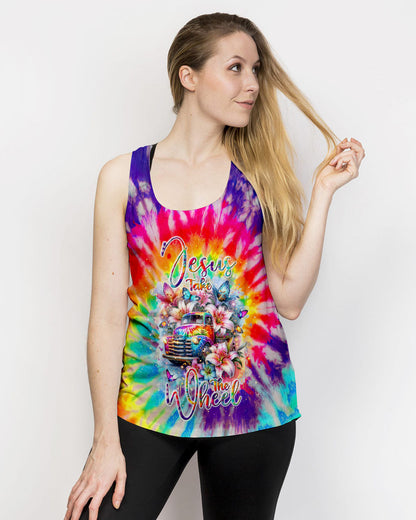 Jesus Take The Wheel Lilies Women's All Over Print Shirt - Tlnt2602242, easychoo.com