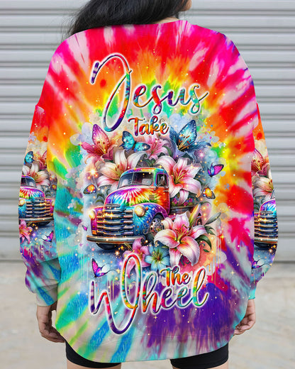 Jesus Take The Wheel Lilies Women's All Over Print Shirt - Tlnt2602242, easychoo.com