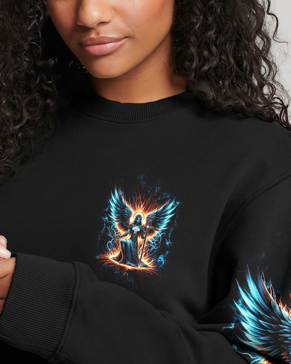 She Who Kneels Before God Women's All Over Print Shirt - Yhdu0203242, easychoo.com