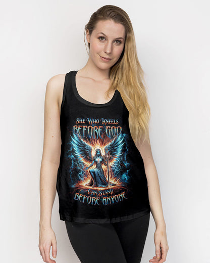 She Who Kneels Before God Women's All Over Print Shirt - Yhdu0203242, easychoo.com
