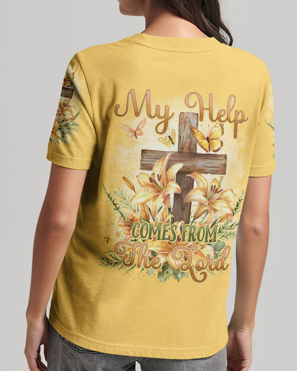 My Help Comes From The Lord Women's All Over Print Shirt - Tyhi2703242, easychoo.com