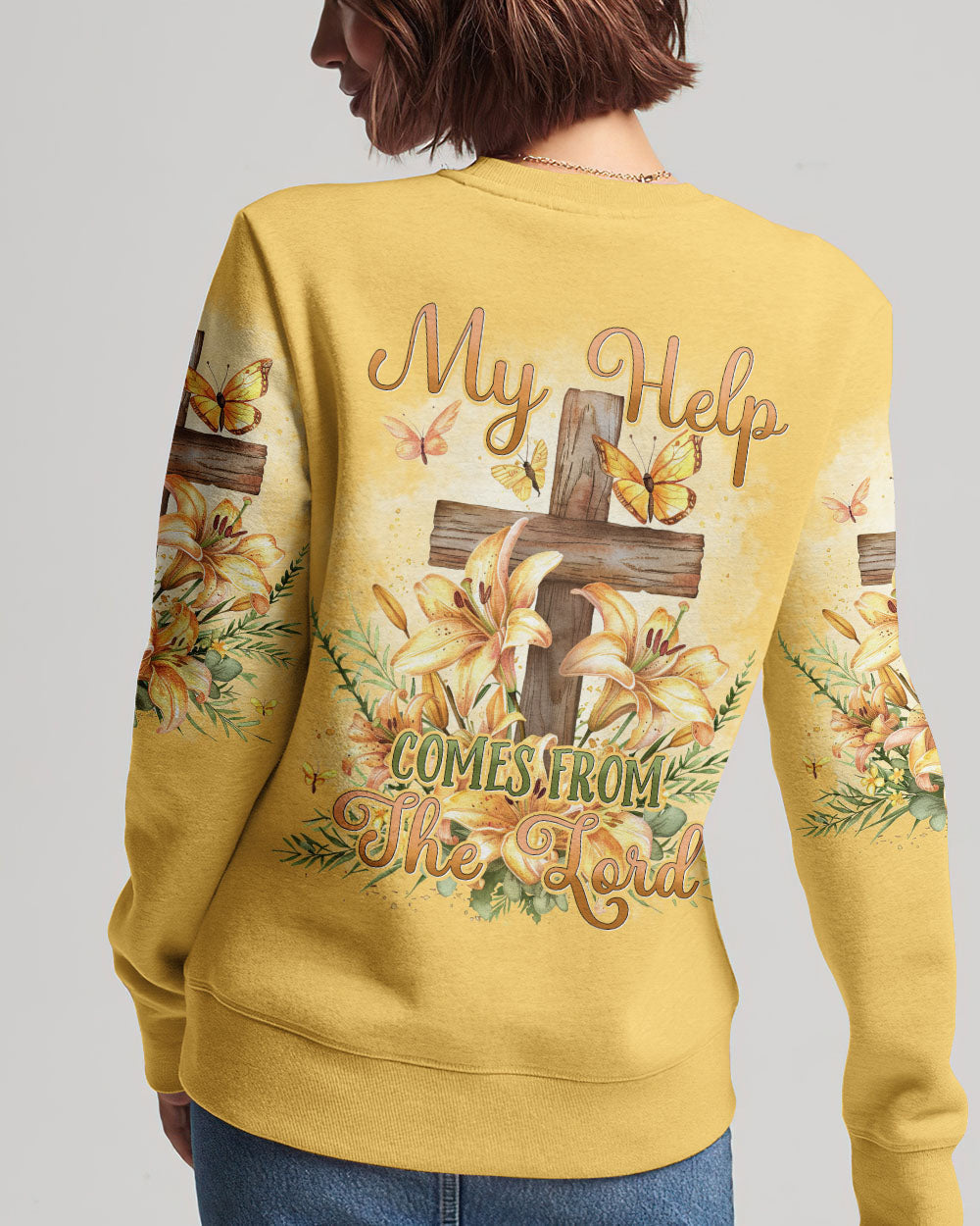My Help Comes From The Lord Women's All Over Print Shirt - Tyhi2703242, easychoo.com